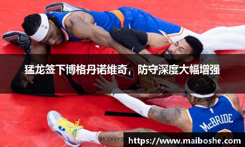 猛龙签下博格丹诺维奇，防守深度大幅增强